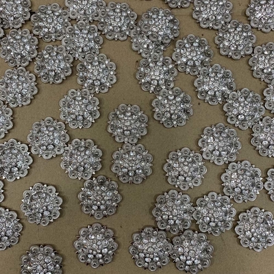 Ελεύθερο 35mm υλικού πορπών ζωνών λουλουδιών κράμα μετάλλων νικελίου με το πλαστικό και τη ρητίνη